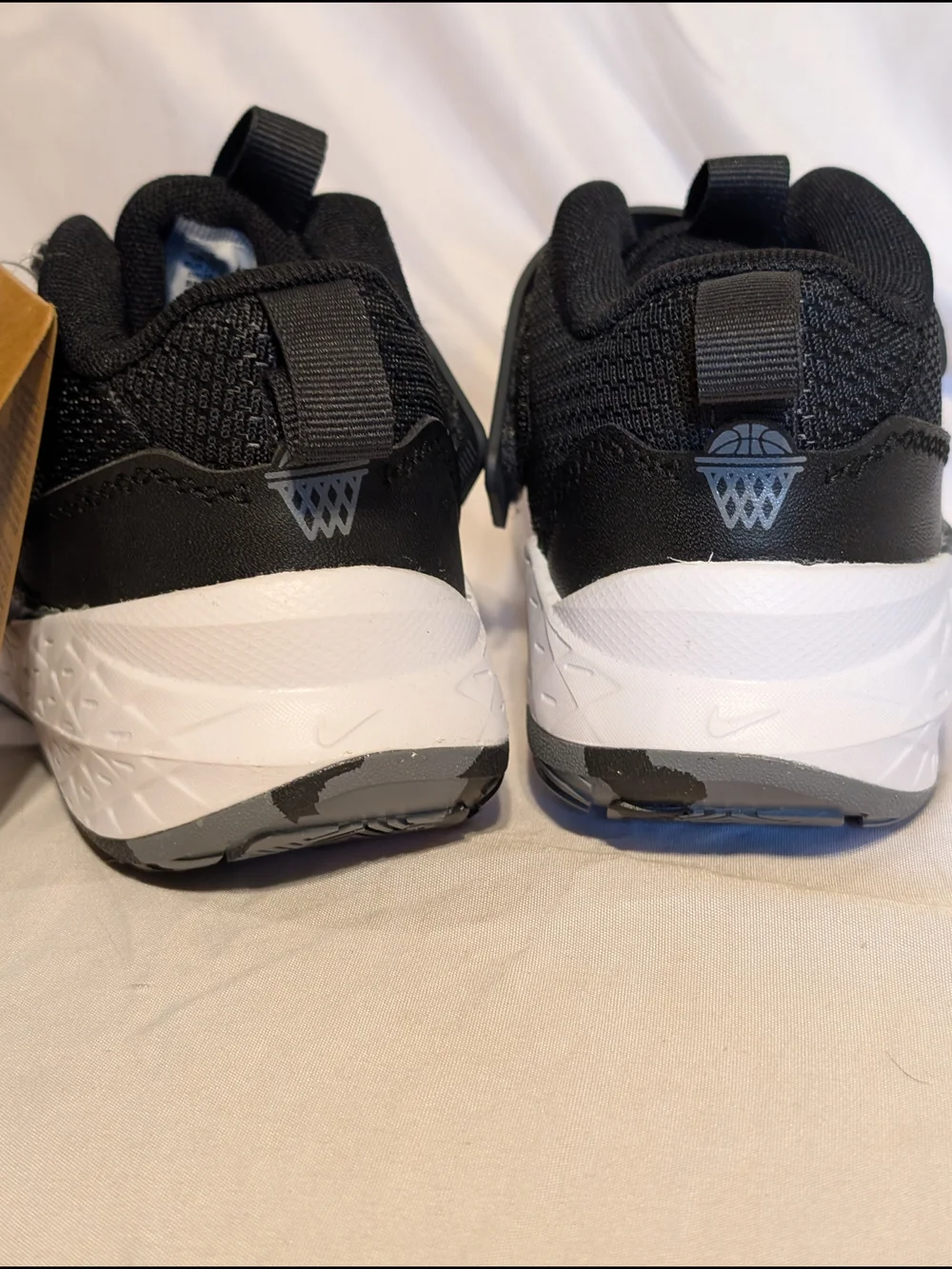 Nike Kids Black & White Athletic Sneakers